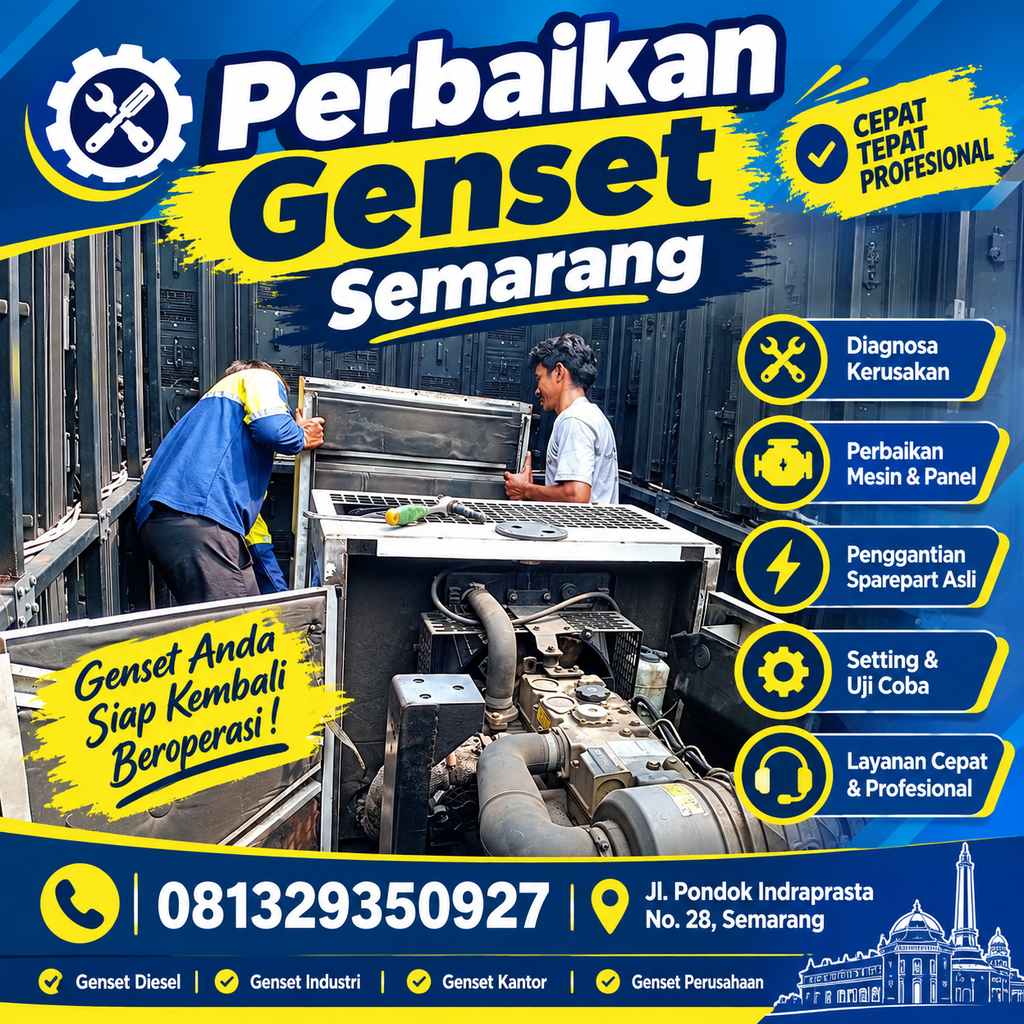 Perbaikan Genset Semarang