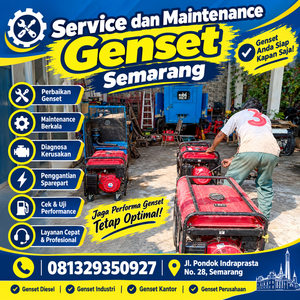 Service Genset Area Semarang